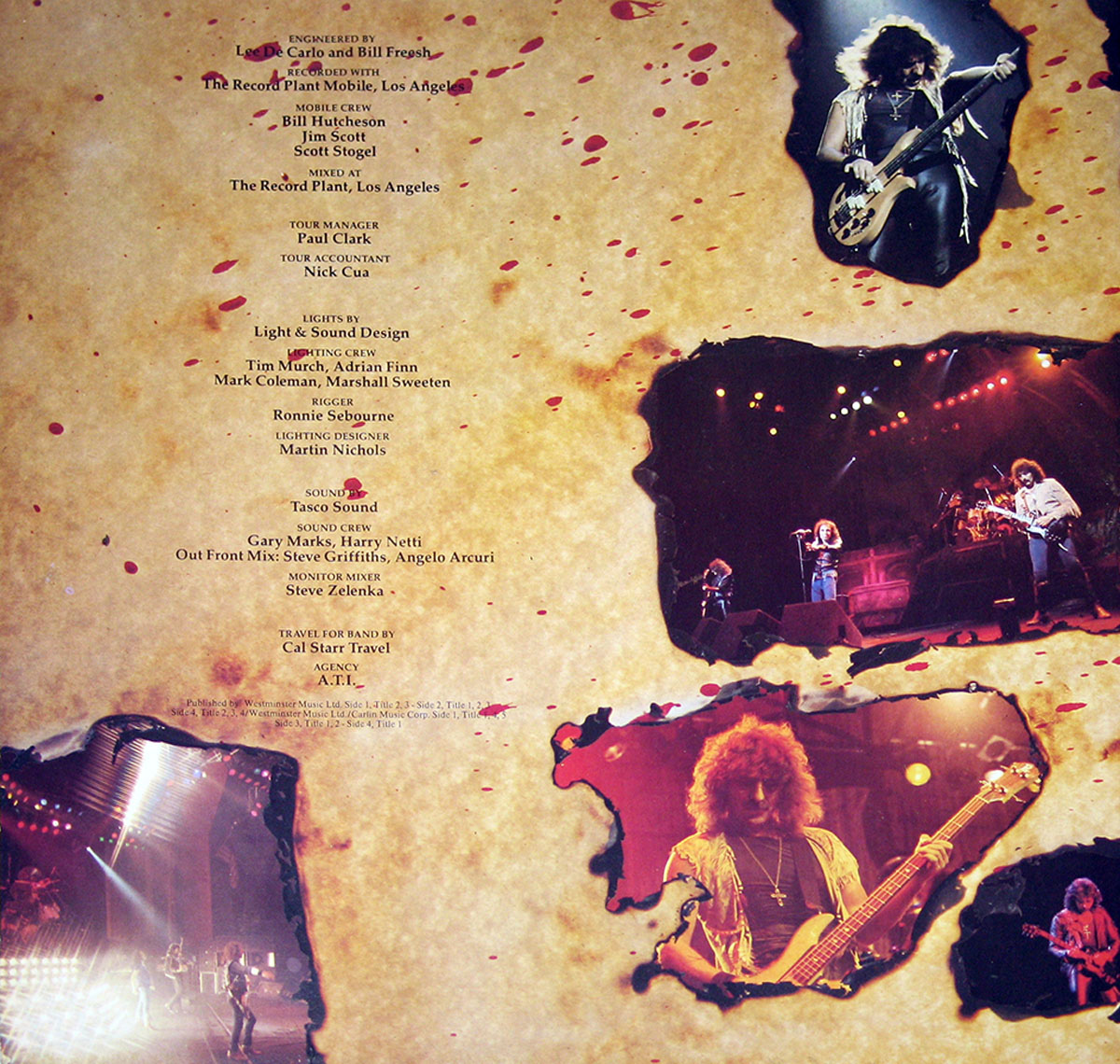 High Resolution Photo black sabbath live evil 2lp germany 